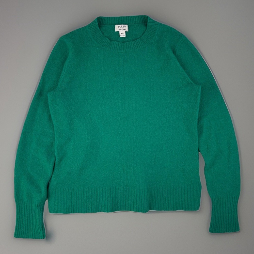 Minimalist Crewneck Sweater Extra Soft Knit XS J.Crew